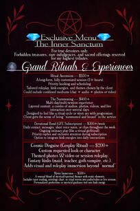 Standard Menu